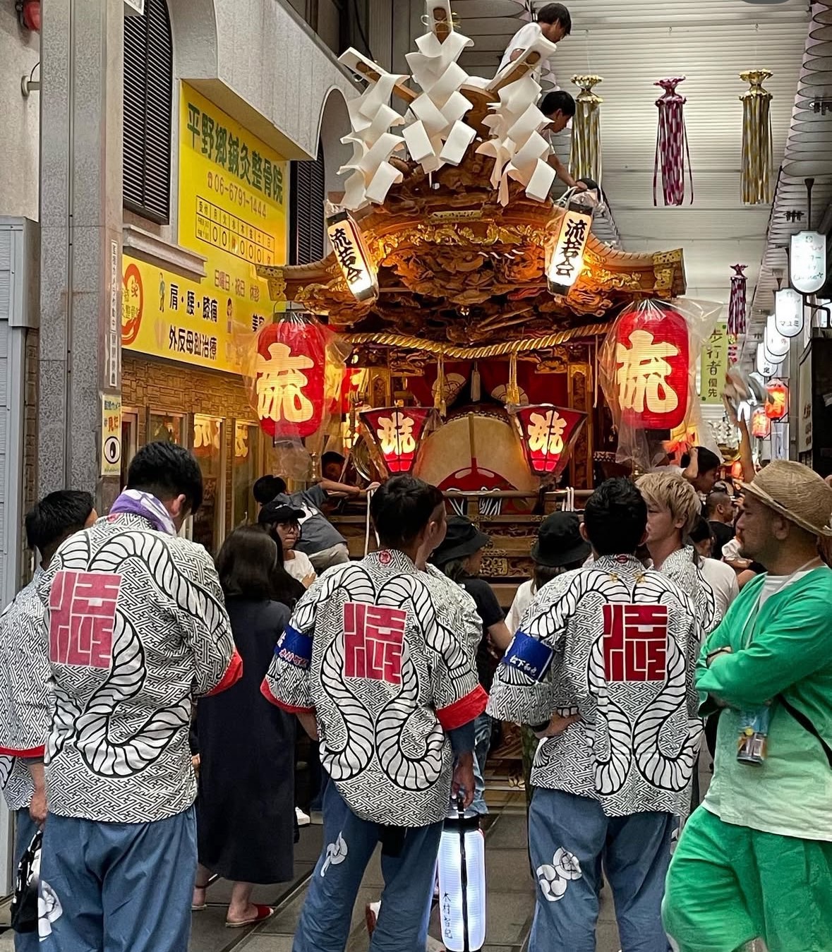 平野郷夏まつり前夜祭へ